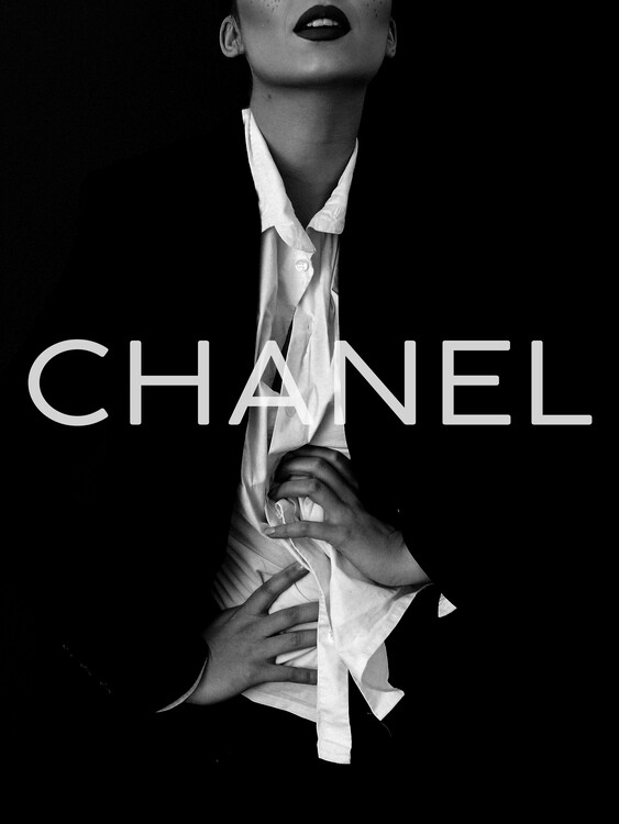Chanel model, Posters, Art Prints, Wall Murals