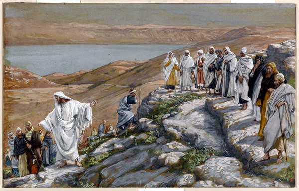 Fine Art Print Christ Sending Out the Seventy Disciples, Two by Two
