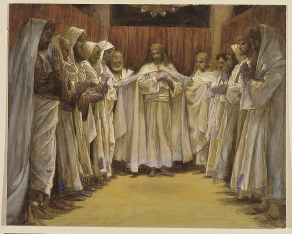 Fine Art Print Christ with the twelve Apostles