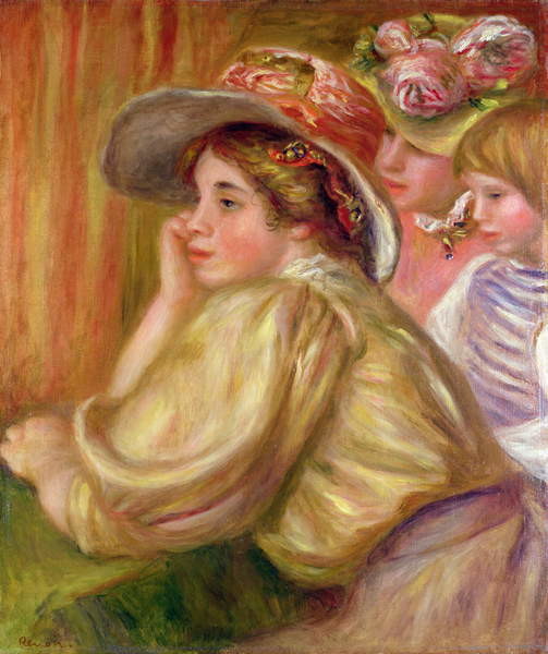 Fine Art Print Coco and the two servants, 1910