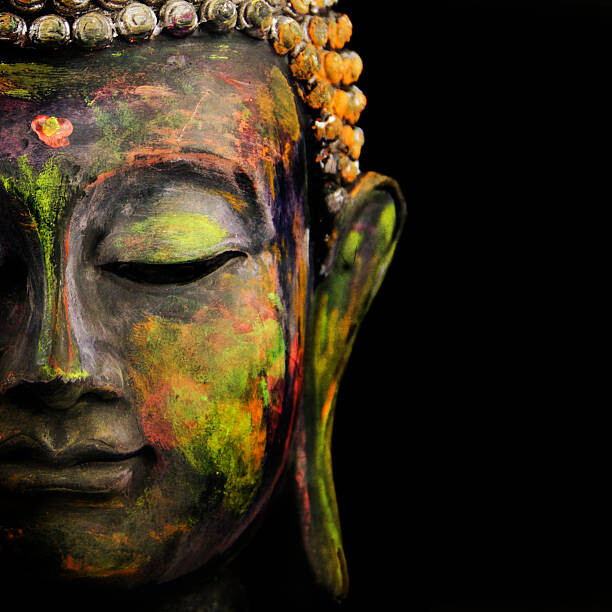 Art Photography Colorful Buddha