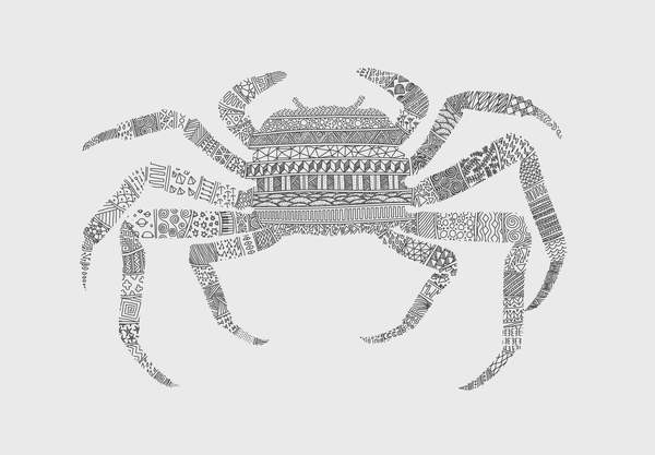 Canvas Print Crab
