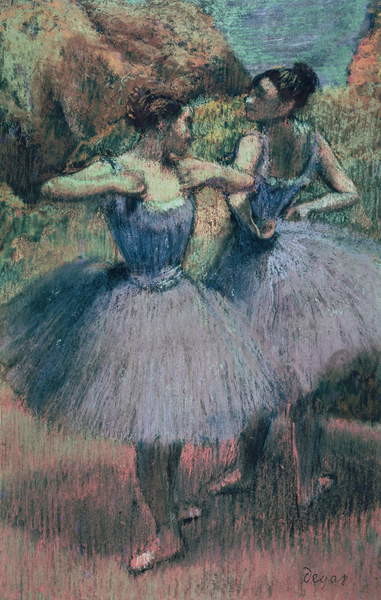 Fine Art Print Dancers in Violet