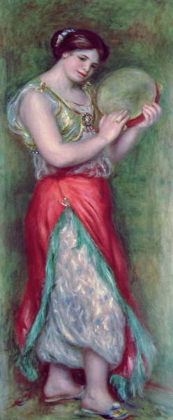 Fine Art Print Dancing Girl with Tambourine, 1909