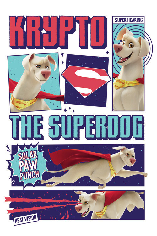 Canvas Print DC League of Super-Pets - Krypto