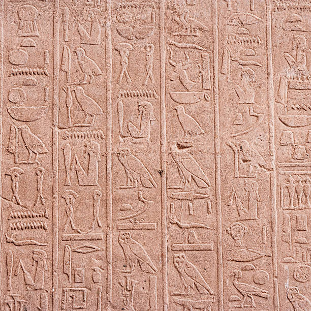 Arte Fotográfica Egyptian hieroglyphics in Karnak Temple near Luxor