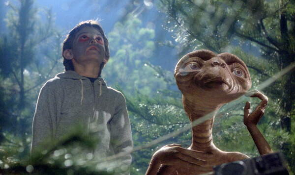 Steven Spielberg and E.T., Posters, Art Prints, Wall Murals