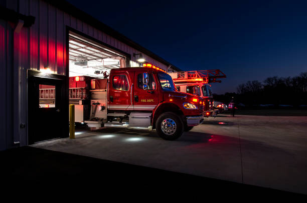 Art Photography Fire Engine