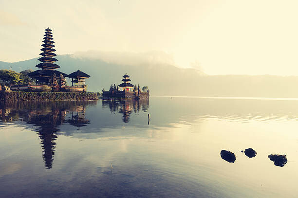 Art Photography Floating temple, Bali