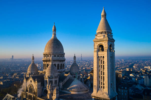 Valokuvataide France, Paris, the basilica of the Sacre Coeur