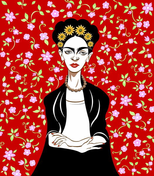 Fine Art Print Frida Kahlo, 2018