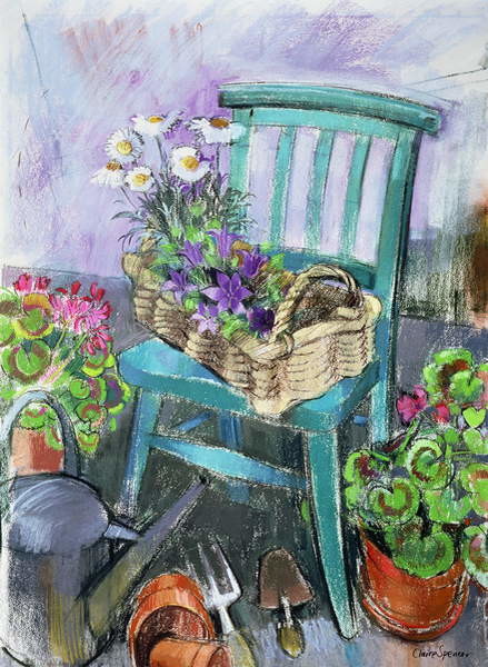 Fine Art Print Gardener's Chair