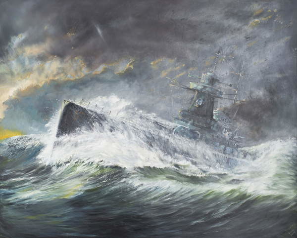 Wallpaper Mural Graf Spee enters the Indian Ocean 3rd November 1939, 2006,