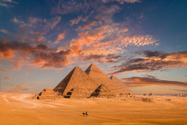 Art Photography Great Pyramid of Cheops  at