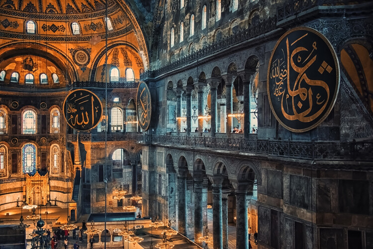 Taide valokuvaus Hagia Sophia