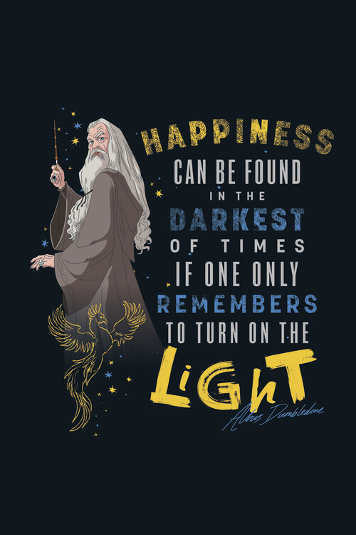 Canvas Print Harry Potter - Quote