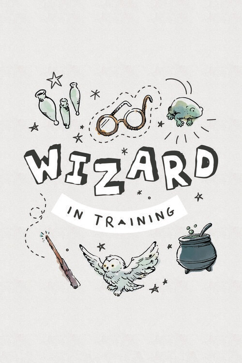 Art Poster Harry Potter - Wizard in training