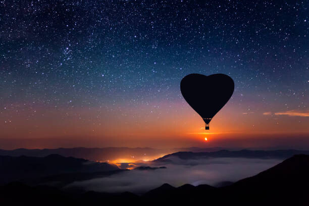 Art Photography Hot air balloon in the shape