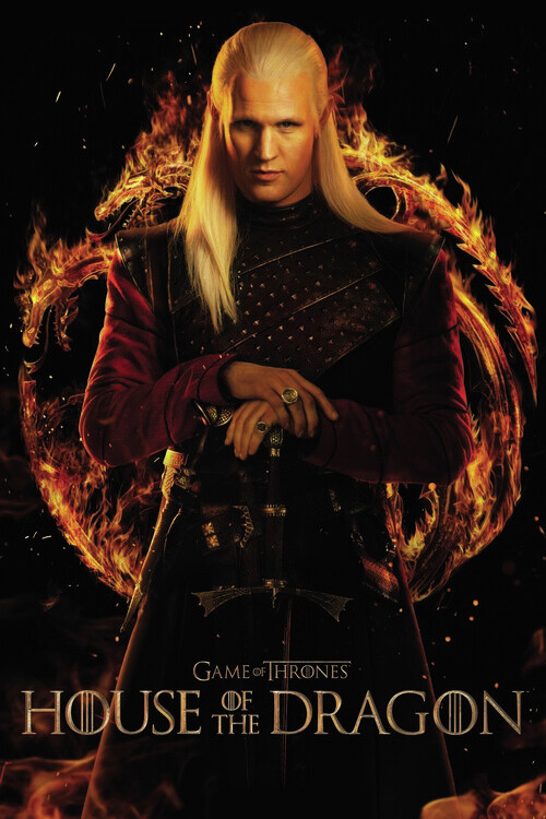 Art Poster House of Dragon - Daemon Targaryen