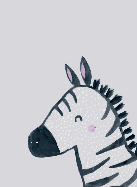 Illustration Inky zebra