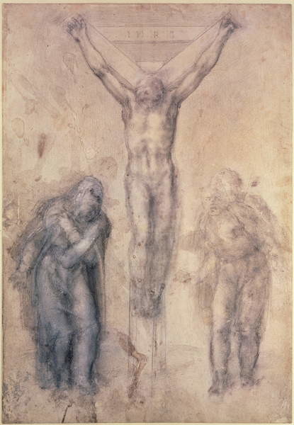 Fine Art Print Inv.1895-9-15-509 Recto W.81 Study for a Crucifixion