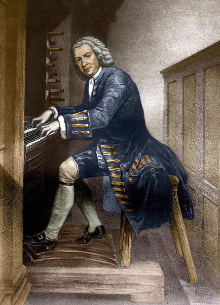 Portrait of Jean Sebastien Bach (Johann Sebastian Bach)