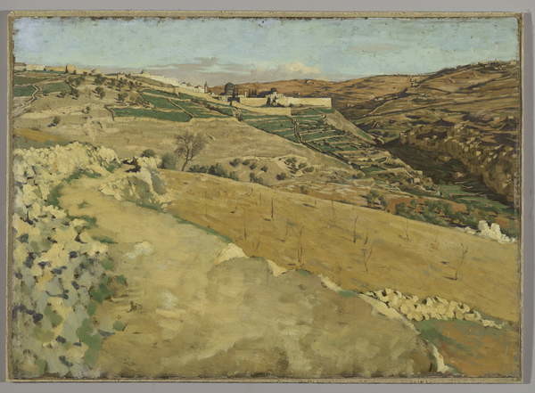 Canvas Print Jerusalem and Siloam, South Side
