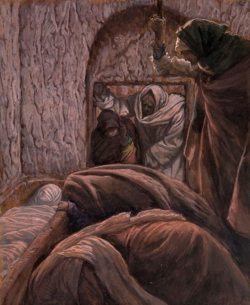 Fine Art Print Jesus in the Tomb