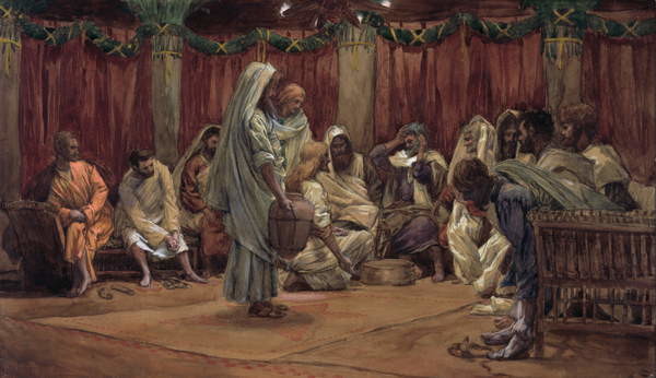 Fine Art Print Jesus Washing the Disciples' Feet