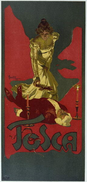 Canvas Print “La Tosca” by Giacomo Puccini (1858-1924) 1906