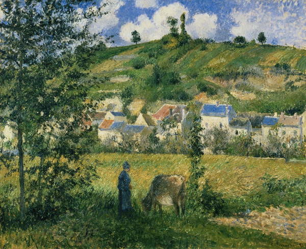 Fine Art Print Landscape at Chaponval, 1880