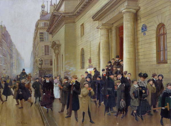 Fine Art Print Leaving the Lycee Condorcet, 1903