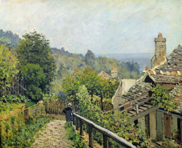Fine Art Print Louveciennes or, The Heights at Marly, 1873