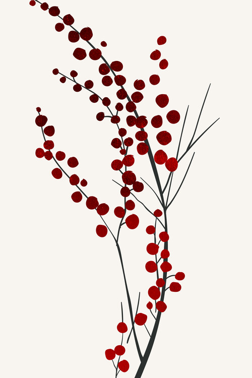 Ilustração Mistletoe Kisses