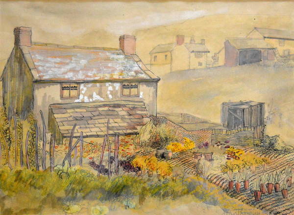 Canvas Print Moorland Cottage,2014