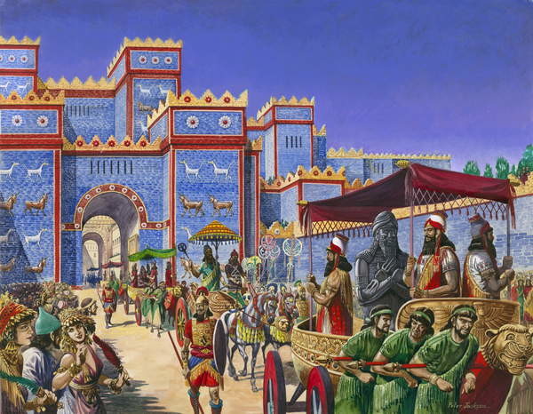 Fine Art Print New Year's Day in Babylon
