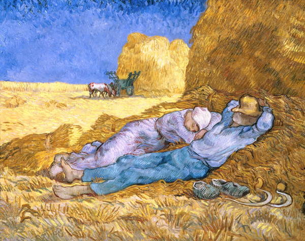 Fine Art Print Noon, or The Siesta, after Millet, 1890