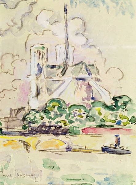 Fine Art Print Notre-Dame, 1925
