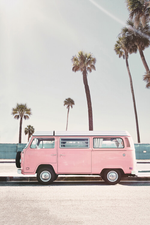 Art Photography Pink van
