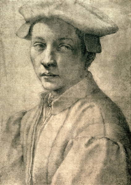 Canvas Print Portrait of Andrea Quaratesi, c.1532