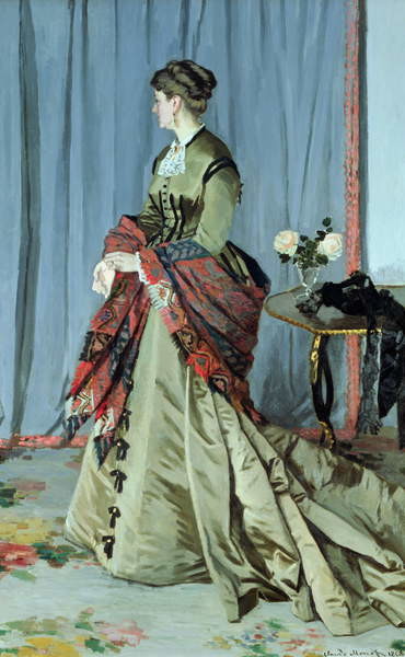 Fine Art Print Portrait of Madame Louis Joachim Gaudibert, 1868