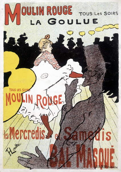 moulin rouge vintage poster