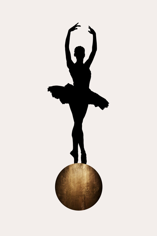 Illustration Prima Ballerina GOLD