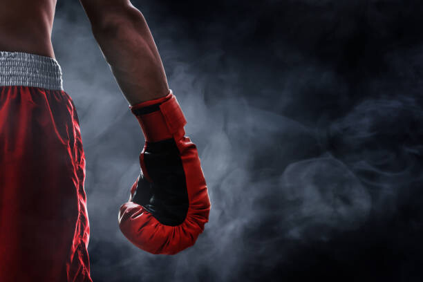 Art Photography Red boxing glove