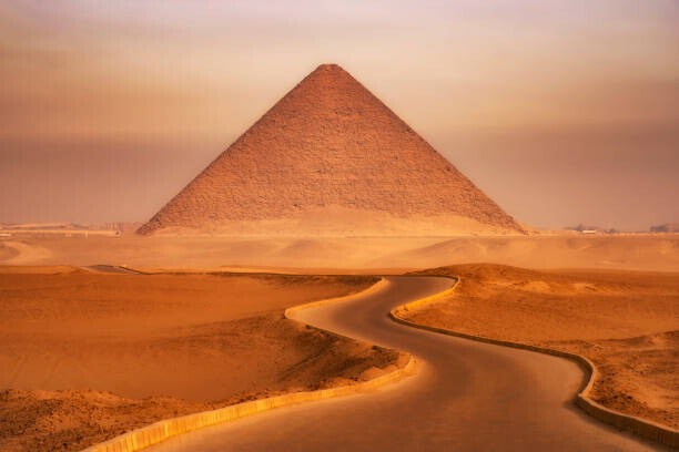 Art Photography Red Pyramid of Dahshur