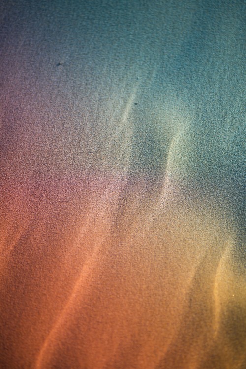 Taide valokuvaus Sand with sun reflexions
