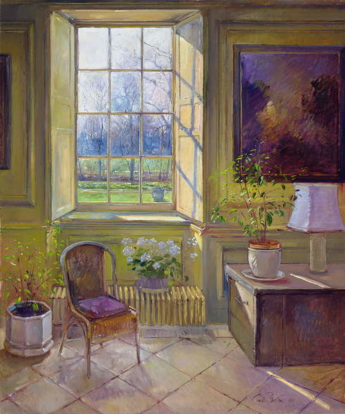 Canvas Print Spring Light and The Tangerine Trees, 1994