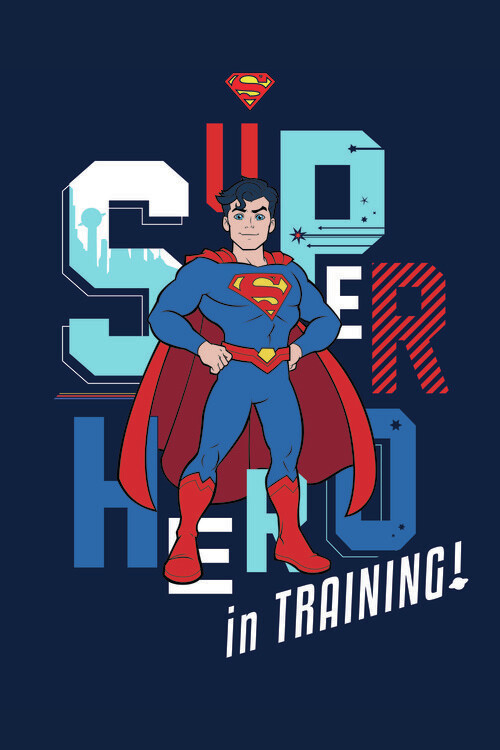 Art Poster Superman - In training