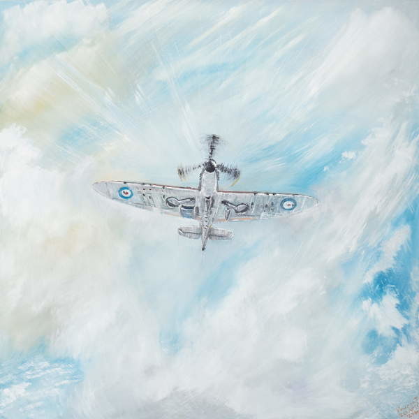 Fine Art Print Supermarine Spitfire, 2014,