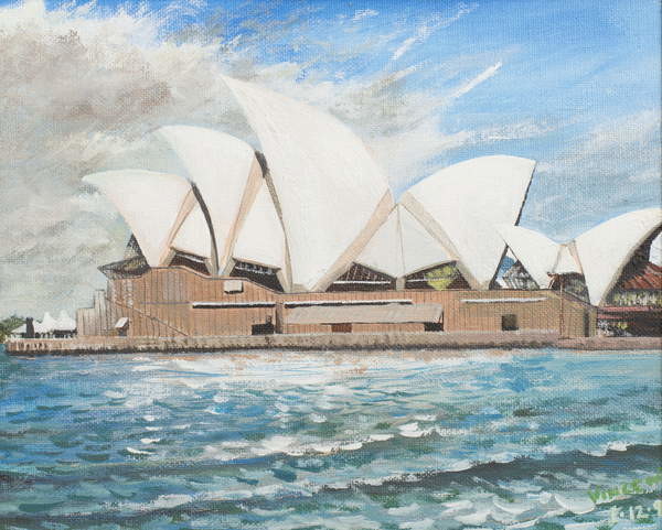 Fine Art Print Sydney Opera House, 1998,